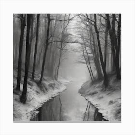 Winter'S Day Canvas Print