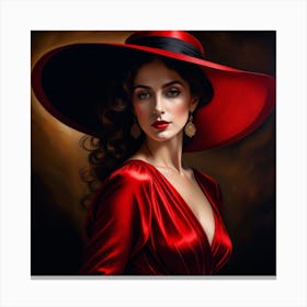 Red Hat 1 Canvas Print