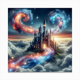 Castle In The Sky 6 Canvas Print