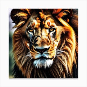 Lion art 22 Stampe su tela