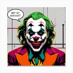 Joker 626 Canvas Print