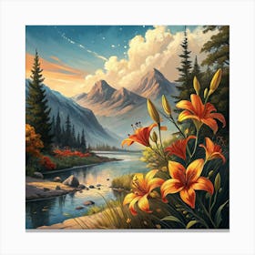 Alia Of The Valley Canvas Print