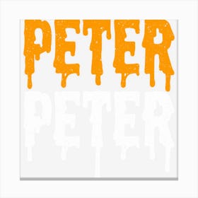 Peter Peter Pumpkin Eater Costume Canvas Print