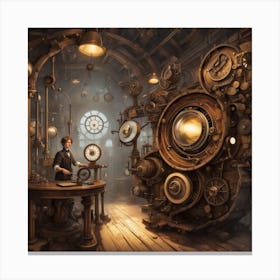 Steampunk Canvas Print