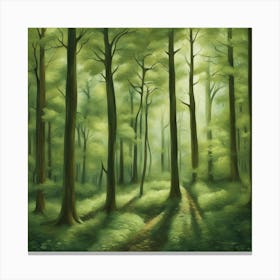 Forest Path 6 Canvas Print