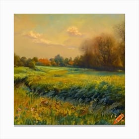 Green lush Canvas Print