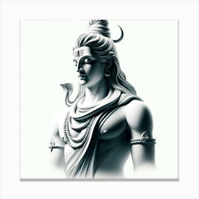 Lord Shiva 6 Canvas Print