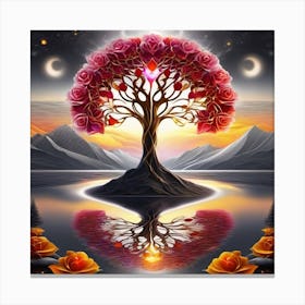 Tree Of Life 99 Canvas Print