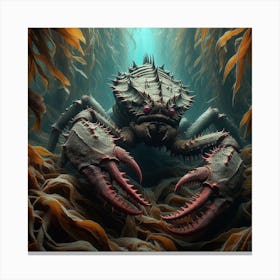 Kelp Crab 2 Canvas Print