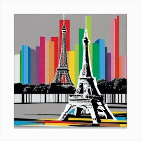 Paris Eiffel Tower 122 Canvas Print
