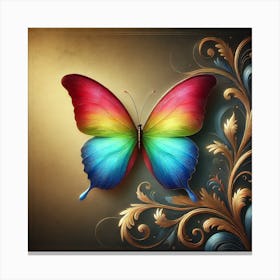 Colorful Butterfly 3 Canvas Print