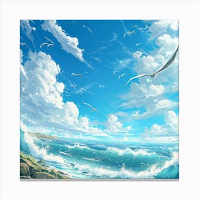 Seascape Canvas Print