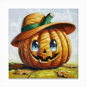 Halloween Pumpkin 1 Canvas Print