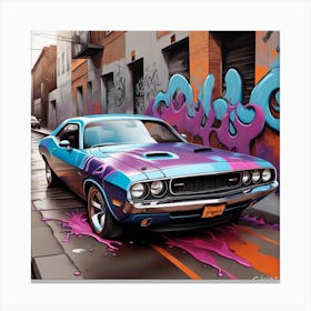 Dodge Challenger Canvas Print