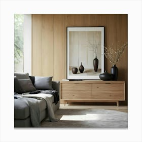 Modern Living Room 73 Canvas Print