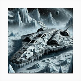 Eclipser Stalker Camouflaged Coating Canvas Print