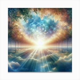 Heart Of Heaven Canvas Print