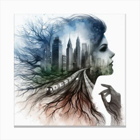 Cityscape 3 Canvas Print