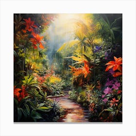 Jungle Path Canvas Print