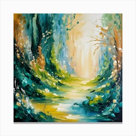 Forest Path 4 Canvas Print