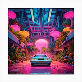 Futuristic City Canvas Print