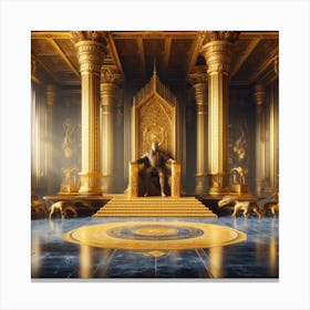 Throne Room Canvas Print