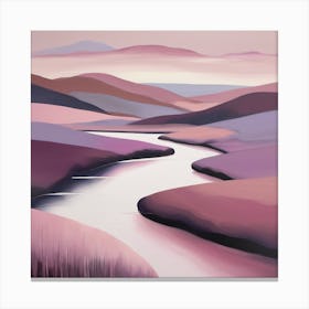 'River' 1 Canvas Print