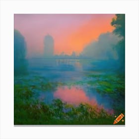 The orange Canvas Print