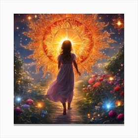 Girls dream Canvas Print