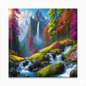 Mountain Forest Find Canvas Print