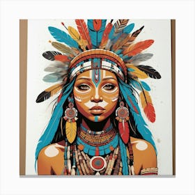 Default Tribe Art Print 1 Canvas Print