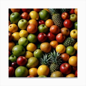 Bunch Of Fruit 1 Canvas Print