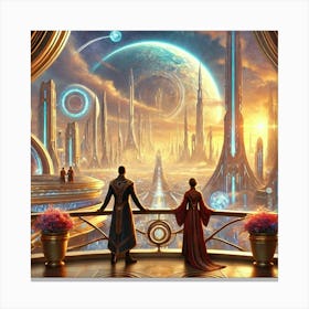 Episode 10 The Eternal Flame Canvas Print