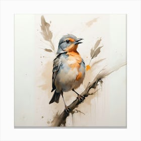 Bird Painting Canvas Print