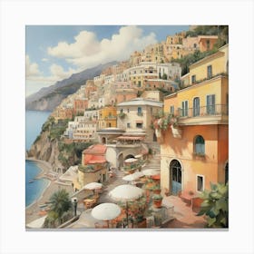 Positano 4 Canvas Print