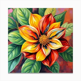 Dahlia 1 Canvas Print