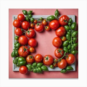 Tomato - Tomato Stock Videos & Royalty-Free Footage Canvas Print