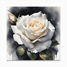 White Rose Canvas Print