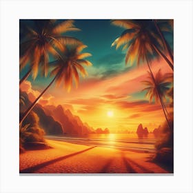 Tropical Paradise 20 Canvas Print