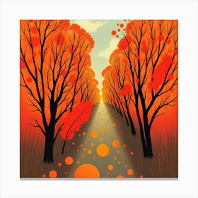 Autumn Trees 7 Canvas Print