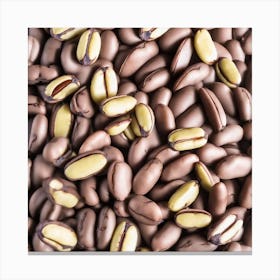 Close Up Of Coffee Beans 5 Canvas Print