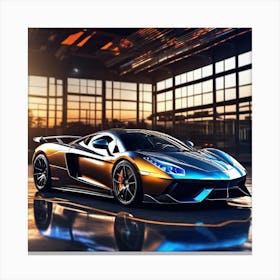 Lamborghini 144 Canvas Print