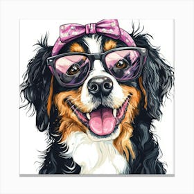 Bernese Dog 4 Canvas Print