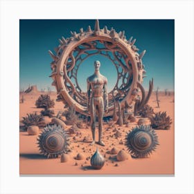 Sands Of Time 51 Canvas Print