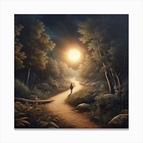 Path. Canvas Print