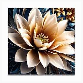 Lotus Flower 1 Canvas Print