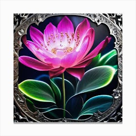 Lotus Flower 97 Canvas Print