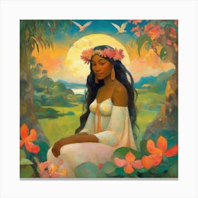 exotic eve paul gauguin Canvas Print