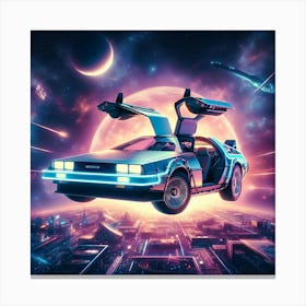 Back To The Future 1 Canvas Print