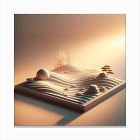 Asian Landscape Canvas Print